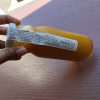 Mango juice at Julietta Pastry and Lab in Rome