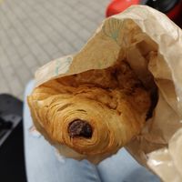 Got an extra pain au chocolat for the early morning flight, still very good the next morning at Julietta Pastry and Lab in Rome