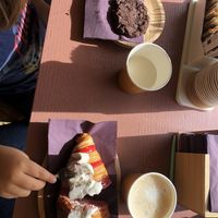 Cookies and croissant   at Julietta Pastry and Lab in Rome