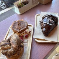 Several items at Julietta Pastry and Lab in Rome