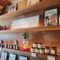 Inside, fermented foods at Julietta Pastry and Lab in Rome