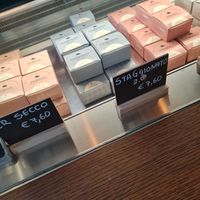 Vegan cheese at Julietta Pastry and Lab in Rome