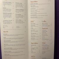 menu (tap to view in full)  at Toastique in Bethlehem