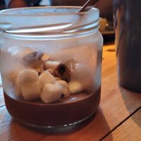 Vegan chocolate mousse at Nutbutter - Smithfield in Dublin