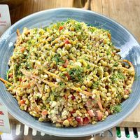 Lebanese lentil and dill at One Life Kitchen and Cafe in Dubai