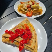 The Thanks a Bunch and The Bean crepes at Crepe Cafe Sisters in Spokane