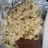 Mac with Kimchi Jam  at Vtopian Cheese Shop in Portland