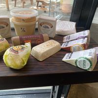 the haul!  at Vtopian Cheese Shop in Portland