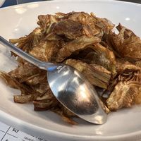 Fried artichoke   at Grossman's Noshery & Bar in Santa Rosa