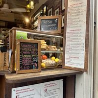 Counter  at Vinaino Fiorenza in Florence