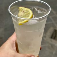 Homemade lemonadee  at Vinaino Fiorenza in Florence