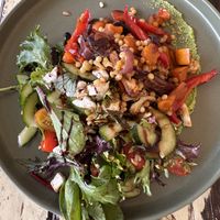Grain Salad, vegan option  at The Telegraph on Bremer in Bremer Bay