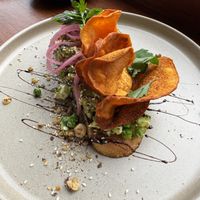 Vegan Smashed Avocado Toast   at The Telegraph on Bremer in Bremer Bay