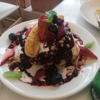 The vegan pancakes at Brunchit in Marbella