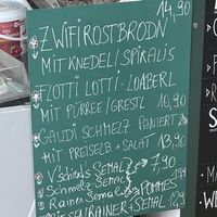 Karte  at Green Queen by Vegananda in Salzburg