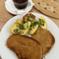 Vegan schnitzel   at Green Queen by Vegananda in Salzburg