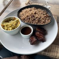 Kingston Vegan Plate  at Kingston Grill in Forest Park