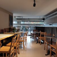 Upstairs at Le Pain Quotidien - Belliard  in Brussels