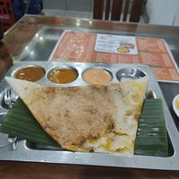 Mushroom dosa at Vishnu Vihar Vegetarian Hotel in Kandy