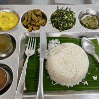 Rice and Curry   at Vishnu Vihar Vegetarian Hotel in Kandy