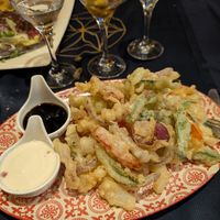 vegetable tempura at La Galana in Gijon