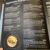 Several Vegan dishes  at Saigon in Timmendorfer Strand