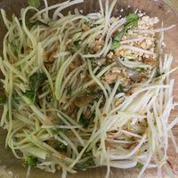 Papaya salad   at Van Hanh Restaurant in Portland