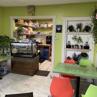 interior & ordering counter  #Veganuary at Van Hanh Restaurant in Portland