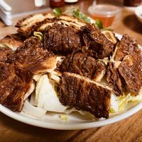 crispy bean curd sheets entrée!  at Van Hanh Restaurant in Portland