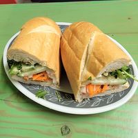 Tofu Banh Mi at Van Hanh Restaurant in Portland