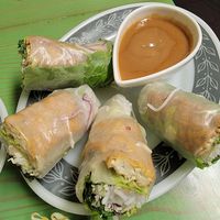 Fresh Rolls at Van Hanh Restaurant in Portland