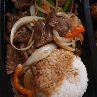 Mongolian beef at Van Hanh Restaurant in Portland