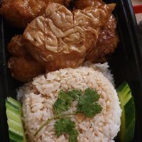lemongrass chicken at Van Hanh Restaurant in Portland