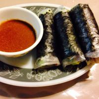 Sushi rolls at Van Hanh Restaurant in Portland