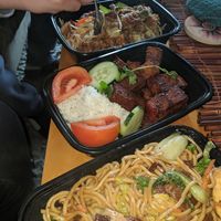 To go order during pandemic at Van Hanh Restaurant in Portland