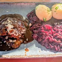 Veganer Sauerbraten at Gasthaus Schweitzer in Kerpen