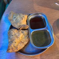Samosas   at Chit Chaat in Racine