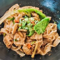 Sha cha noodles at Life Cafe - Train Terrace 人间茶坊之火车栈  in Kuching