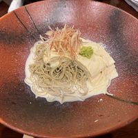 Sesame Soy Milk Soba w/Yuba at Jugemu - 十限無 in Saitama