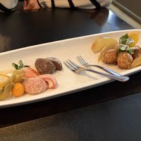 Okamase: Nachspeise (veganes Menü, Mochi laut Karte mit Allergen Milch)  at IKI Sushi Lounge in Weinsberg