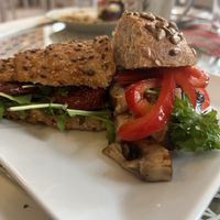 Tomato and mushrooms Cheese Sandwiches   at Zeiten & Wunder in Bamberg