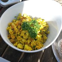 Rührtofu at Zeiten & Wunder in Bamberg