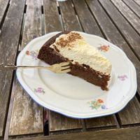 Kürbiskuchen mit Frischkeese   at Zeiten & Wunder in Bamberg