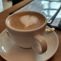 Flat white at Zeiten & Wunder in Bamberg