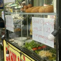 fresh veggies   at Vegetarian & Vegan Sandwiches - Maybe closed in Da Nang