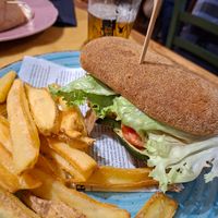 Green flag panino con pulled di fake pollo, verdure grigliate, pomodoro ed insalata at Yokelz - Plan B Pub in Trebaseleghe