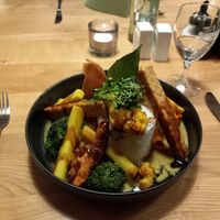 Tempeh at Bio Restaurant Seehörnle in Gaienhofen