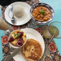   at Mama Tia's in Nong Khiaw