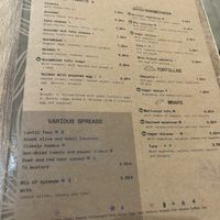 Menu  at Berguna Gluten Free in Valencia