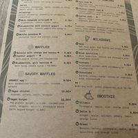 Menu  at Berguna Gluten Free in Valencia